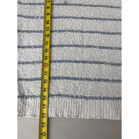 Coastal Nautical Minimalist Preppy Stripe Sweater XS Capsule Luxury Parisian Y2K - Picture 9 of 11